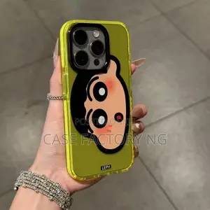 Soft Silicone iPhone Case With Decorative Charm