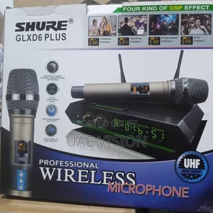 Shure Glxd6 Plus Wireless Microphone With Rechargeable Battery