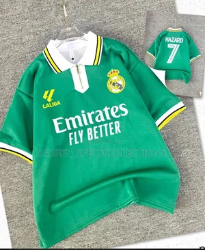 Real Madrid Inspired Polo T-Shirts for Fans and Lovers of Football