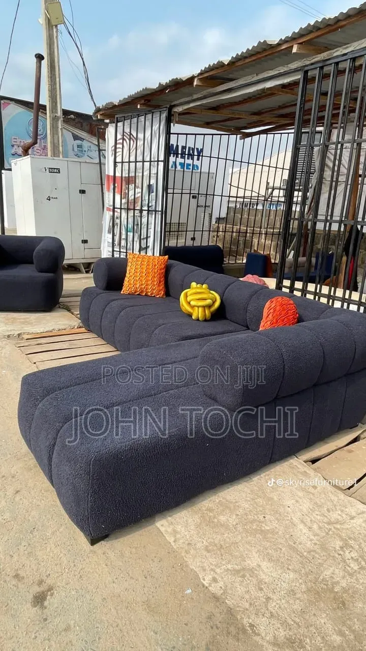 L Shaped Chairs and a Single