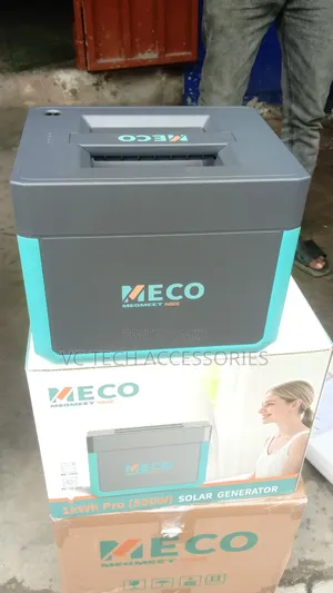 Meco 1kwh Pro 500w Solar Generator Available With 300w Solar Panel