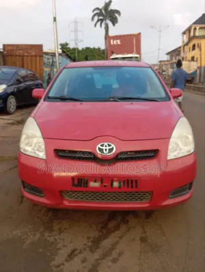 Toyota Corolla Verso 2008 Red