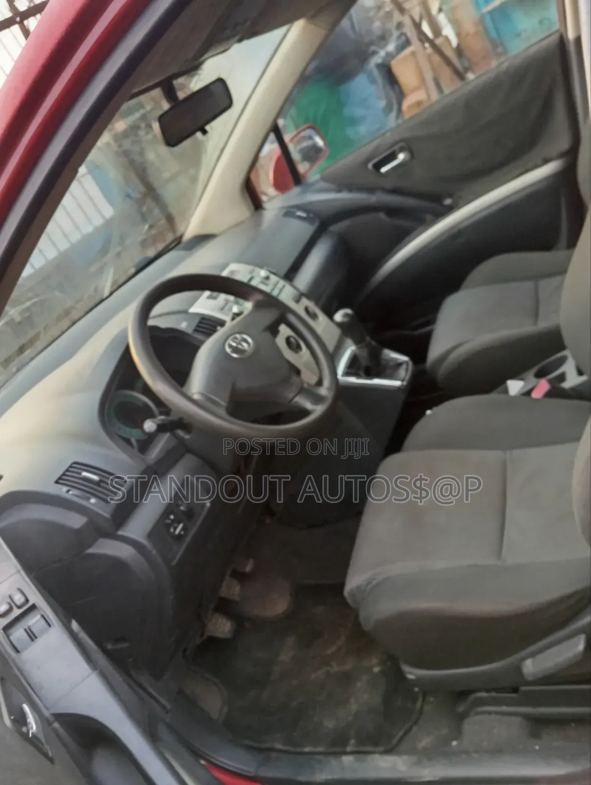 Toyota Corolla Verso 2008 Red