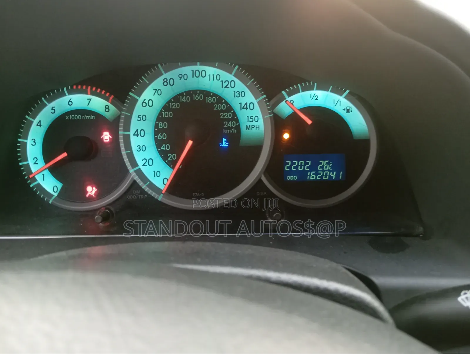Toyota Corolla Verso 2008 Red