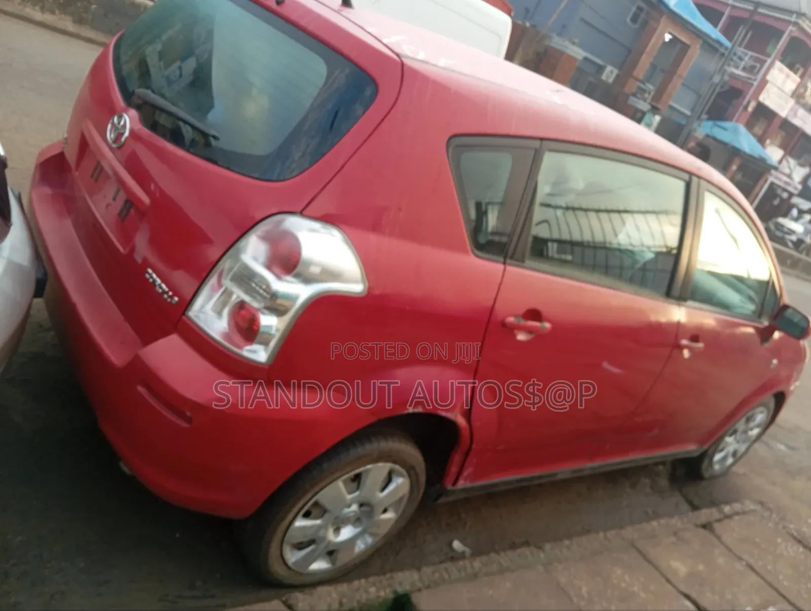 Toyota Corolla Verso 2008 Red