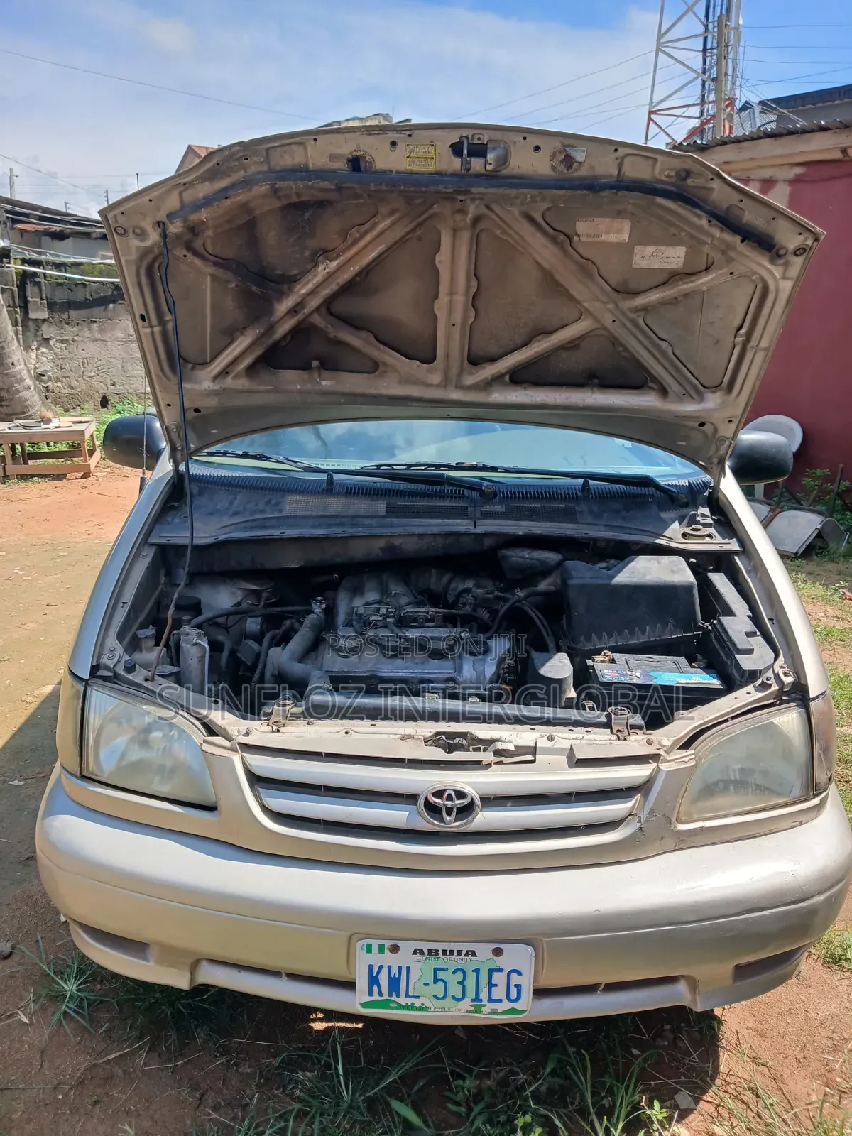 Toyota Sienna 2002 Gold