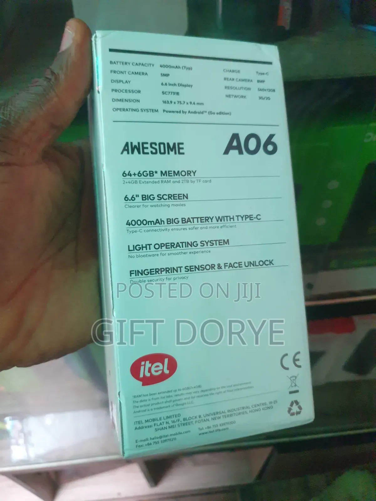 New Itel A06 64 GB