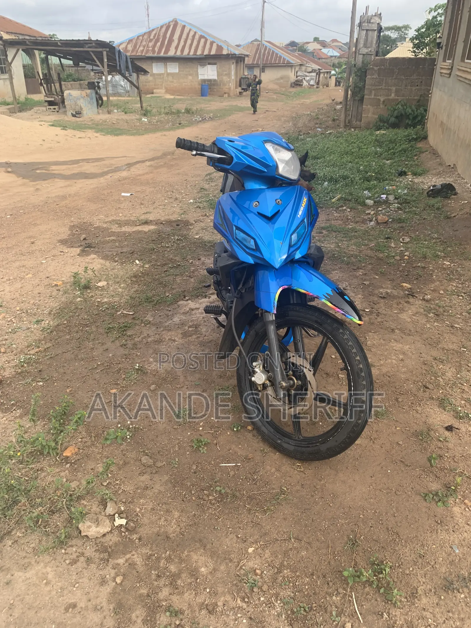 TVS Neo NX 2025 Blue