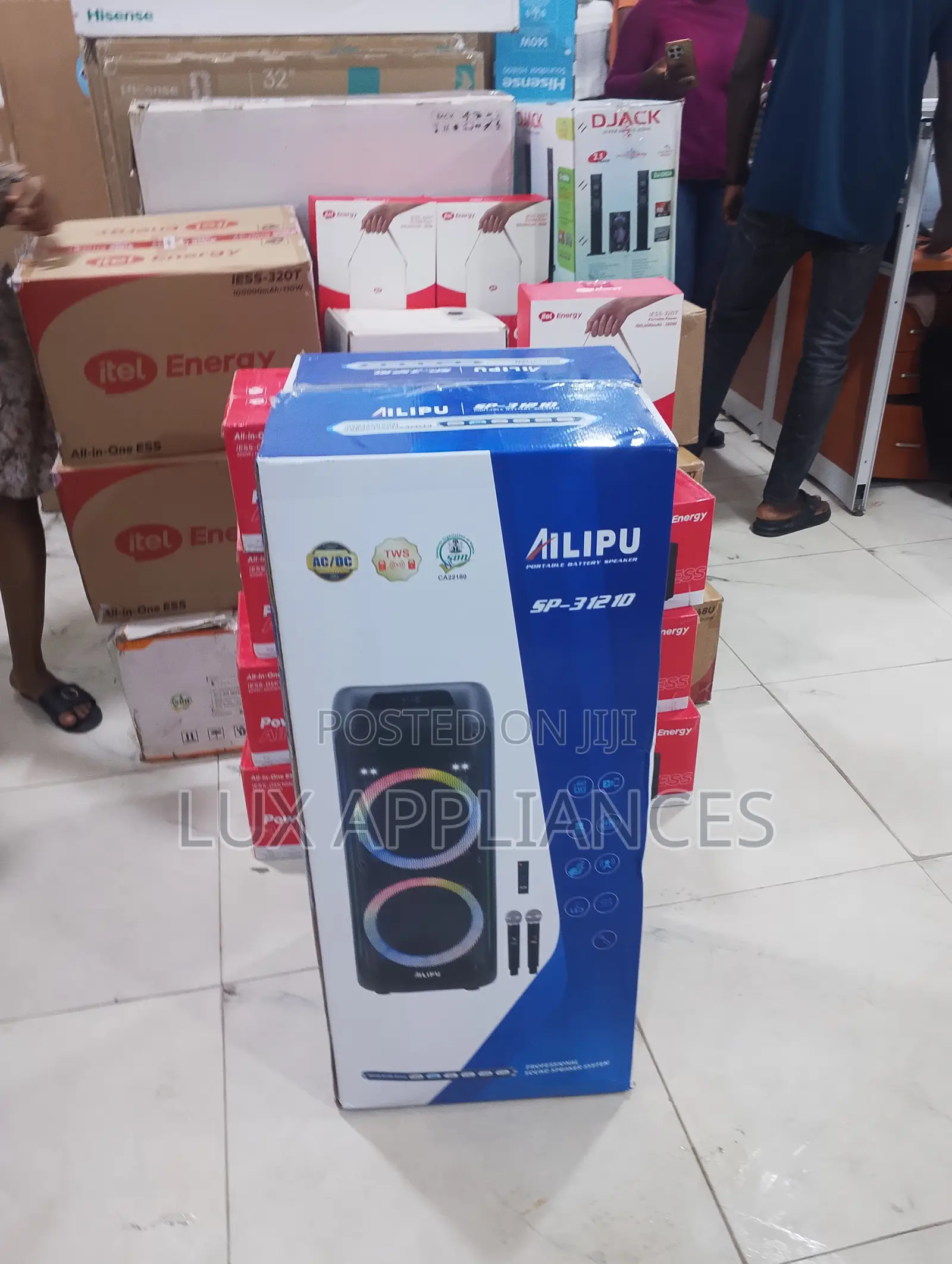 Ailipu Rechargeable Bluetooth Party Speaker