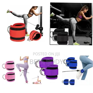 Adjustable Ankle Strap for Cable Machine (For Both Legs)