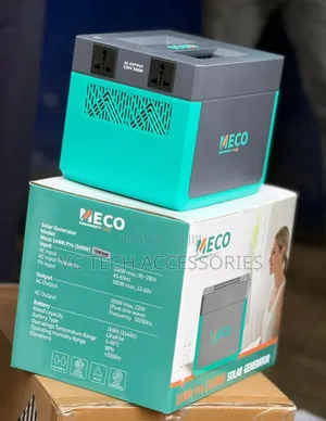 Meco 1kwh Pro 500w Solar Generator Available With 300w Solar Panel