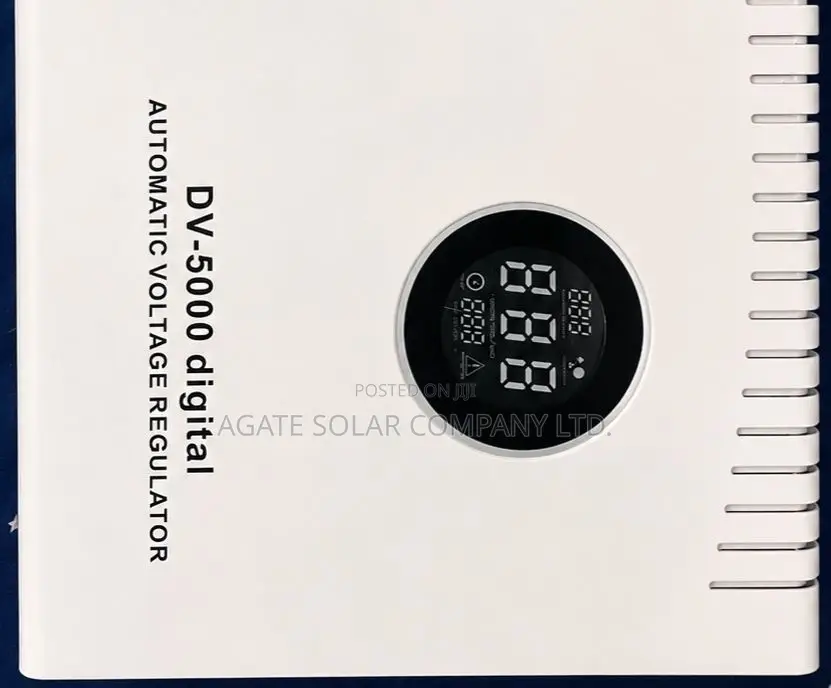 A Day Used Durable 5000va Voltage Stabilizer / Regulator