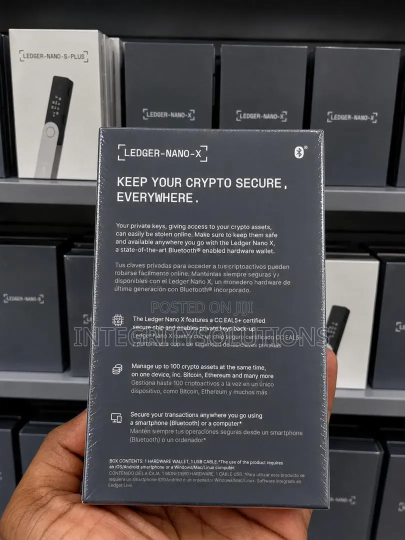 Ledger Nano X Hardware Crypto Wallet