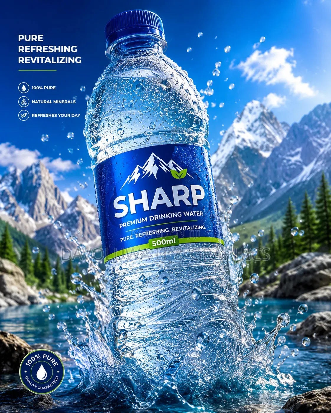 3d Logo, Flyer, Banner