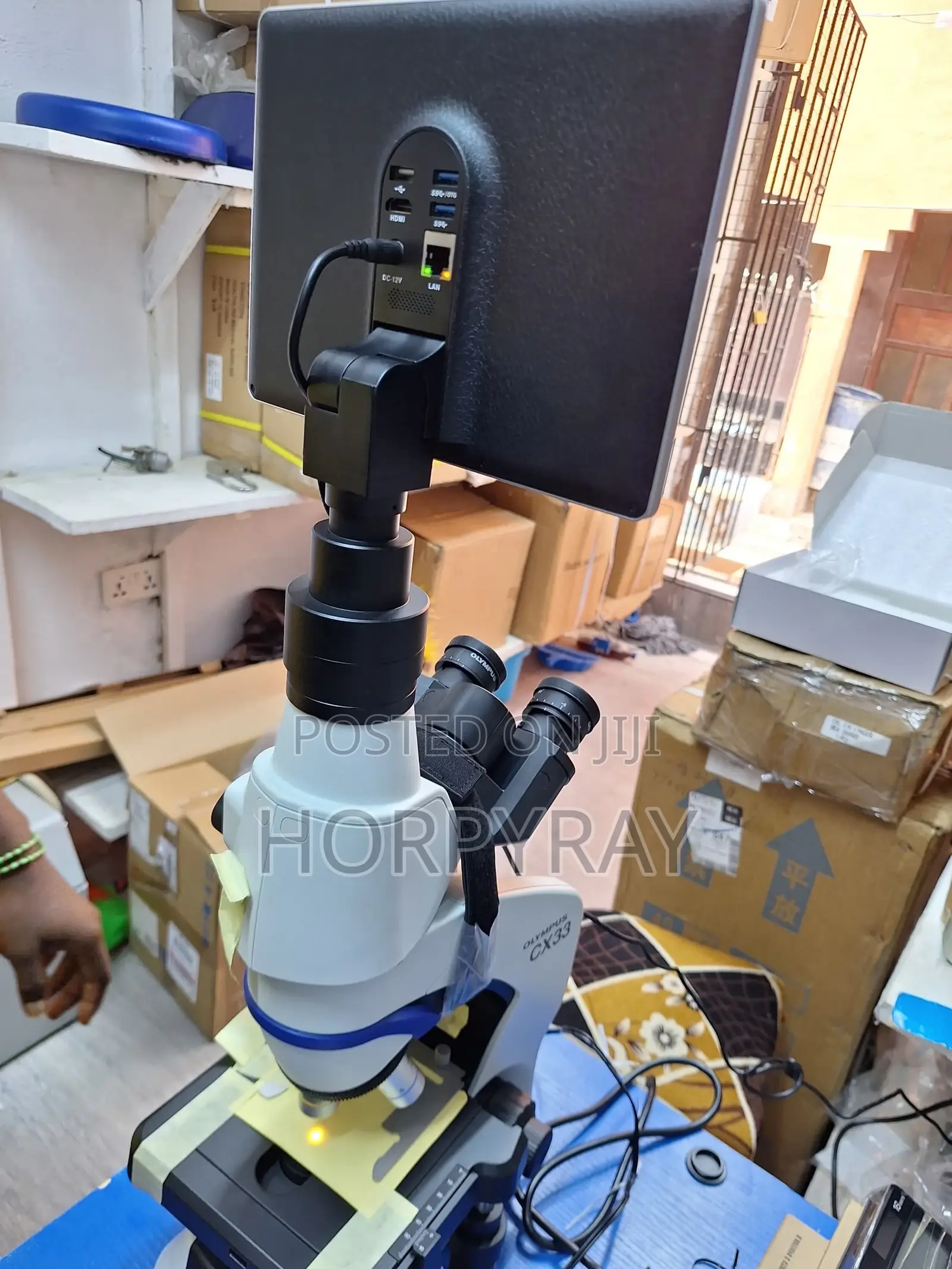Cx33 Olympus Trinocular Microscope