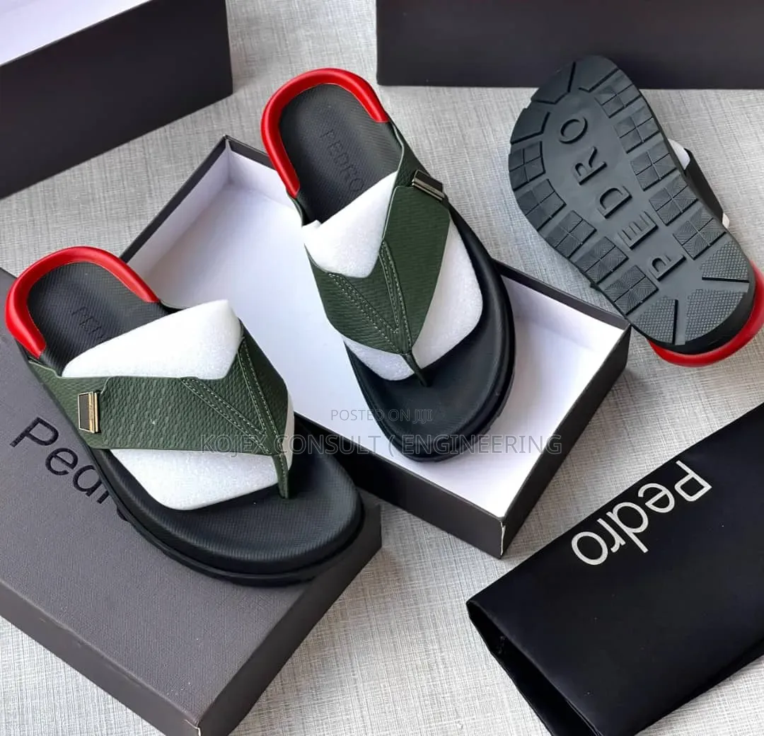 *Luxury Pedro Crossing Slippers*