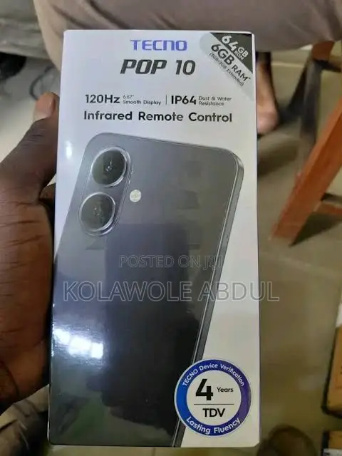 Tecno Pop 10 64 GB Gray