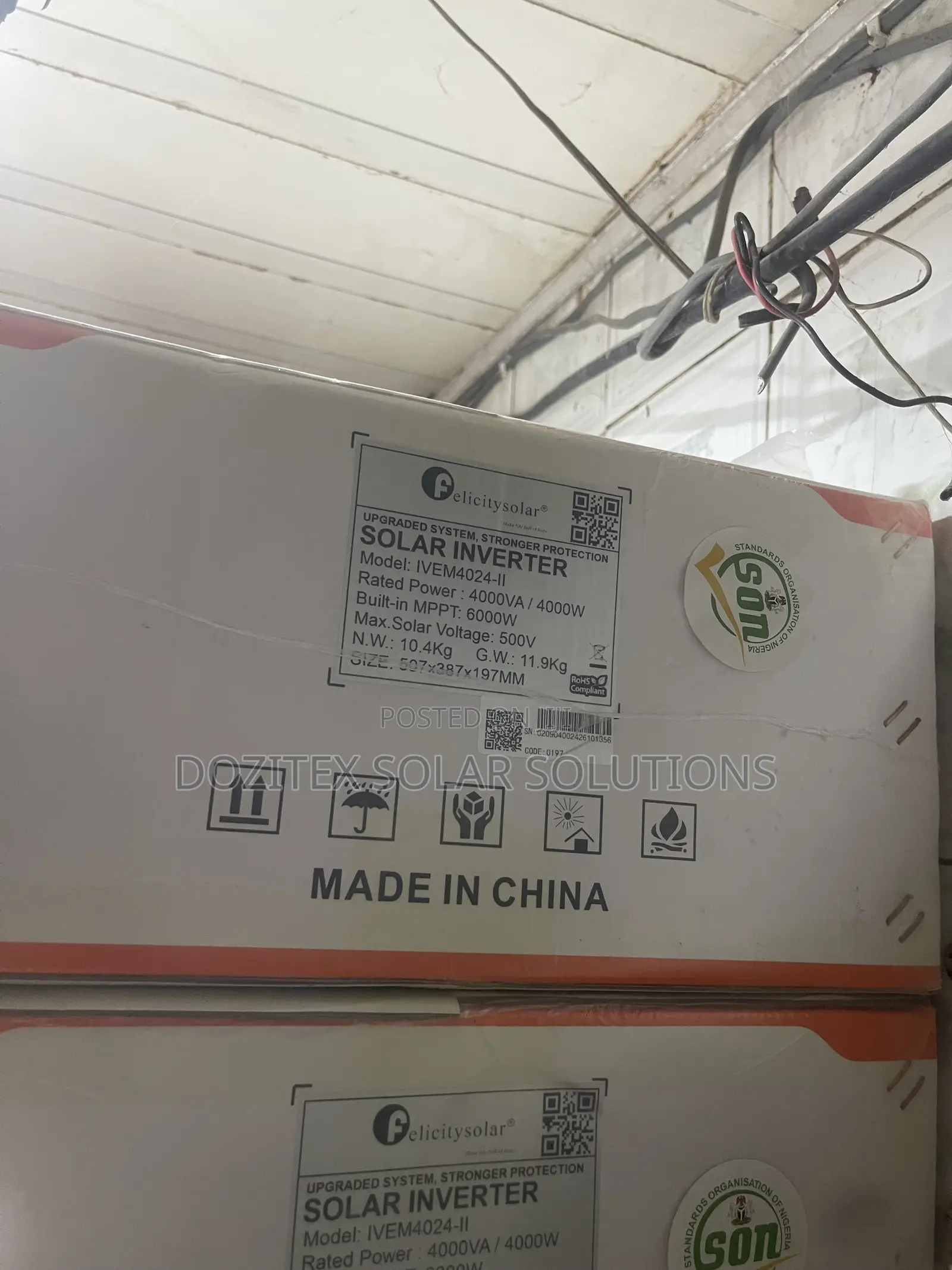 Felicity Ivem 4kva/24v Solar Inverter