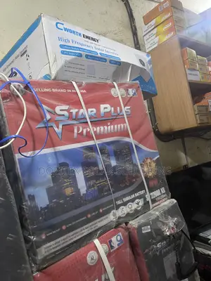 Star Plus Tall Tubular Battery 220ah/12v