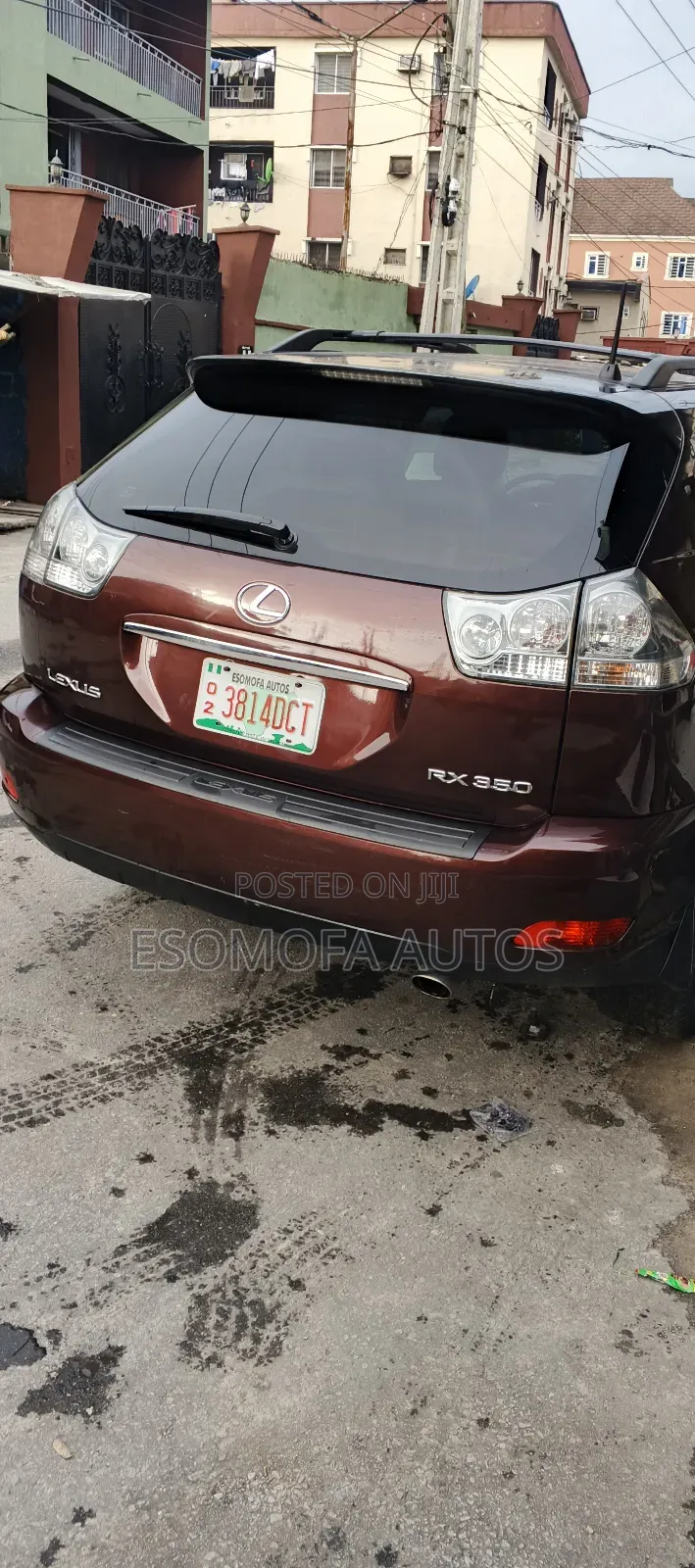 Lexus RX 350 2008 Red