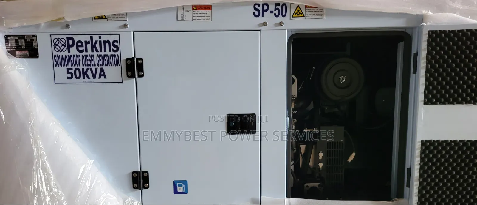 Direct Sale Perkins Soundproof 50kva Generator