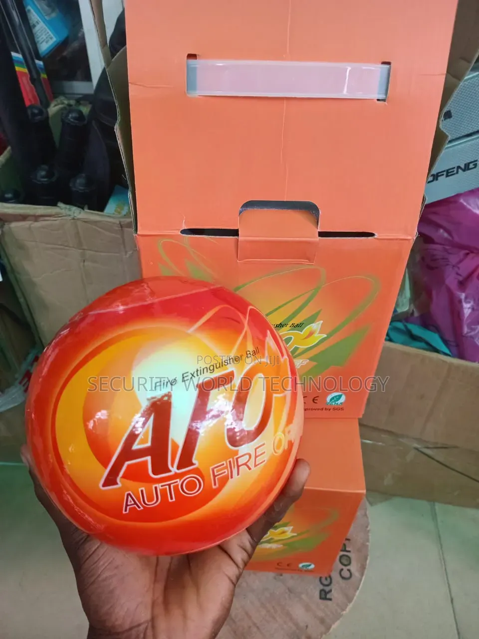 Auto Fire Extinguisher Ball