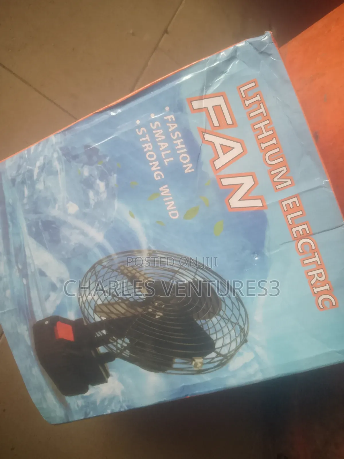 Rechargeable Lithium Electric Fan