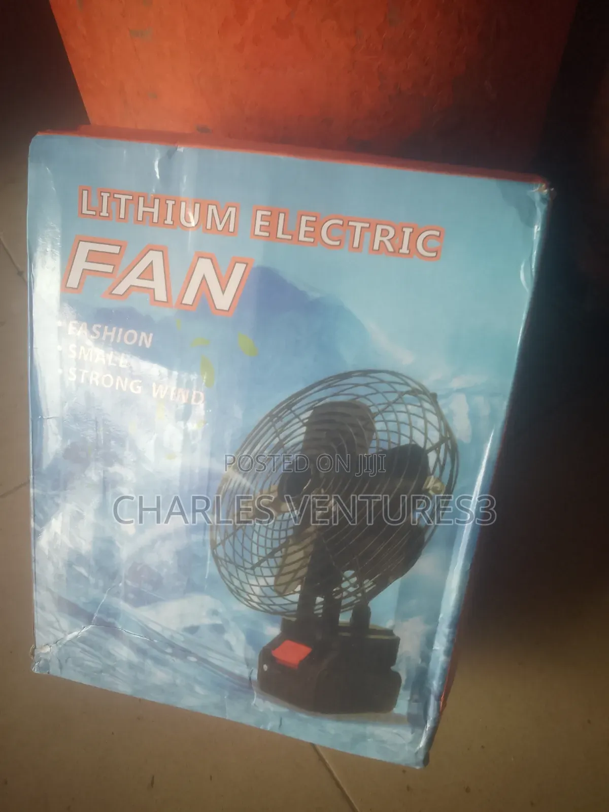 Rechargeable Lithium Electric Fan