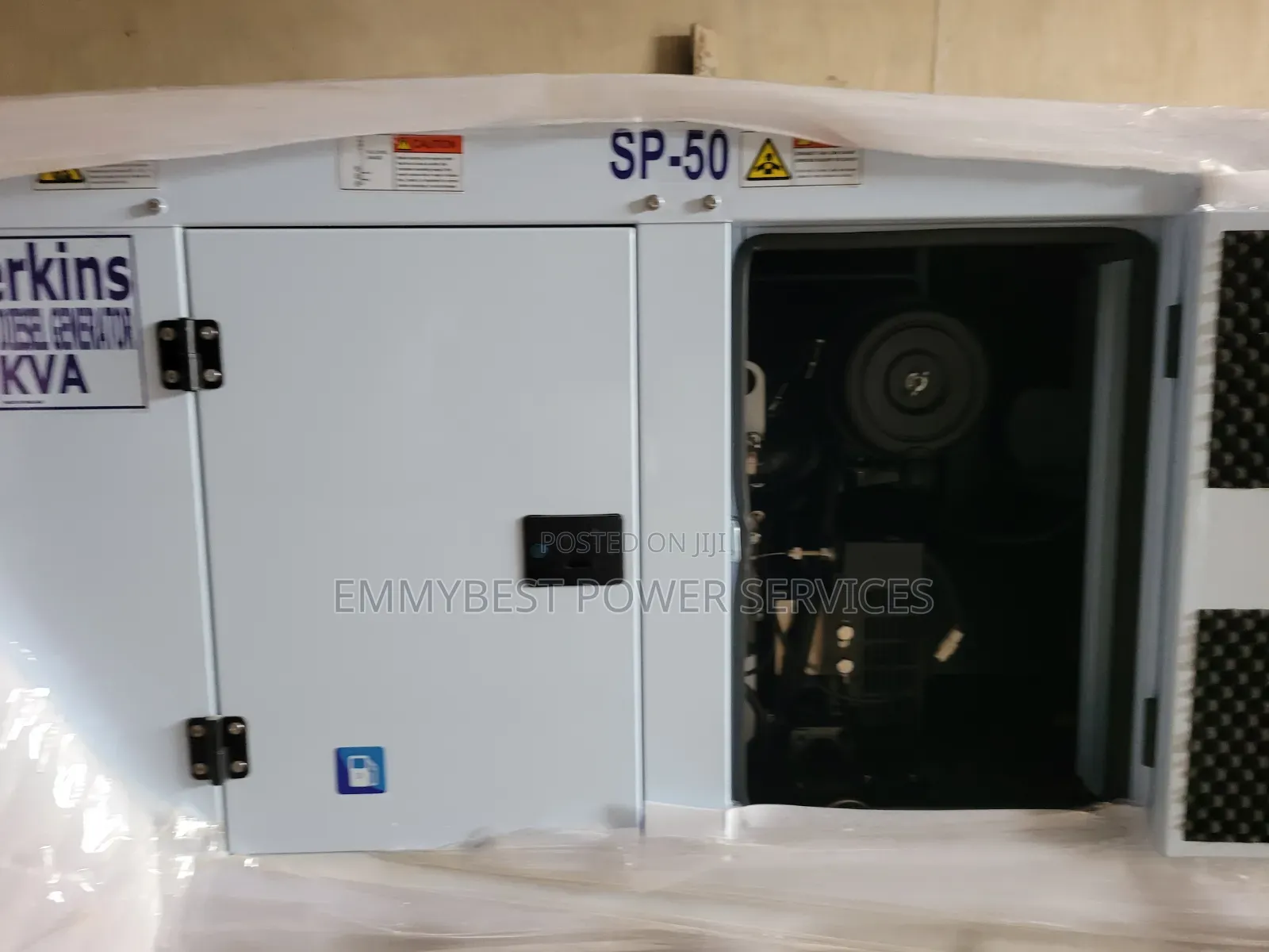 Full Protection 50kva Perkins Soundproof Generator