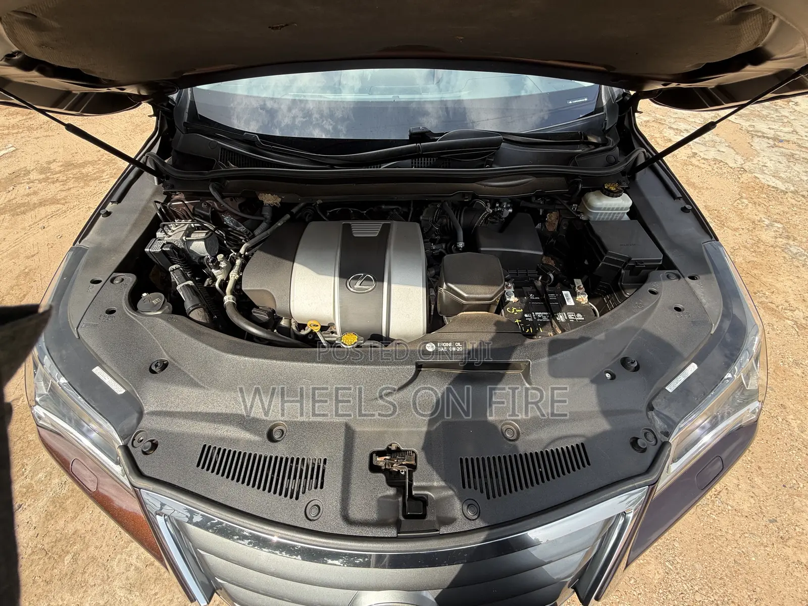 Lexus RX 350 AWD 2017 Brown