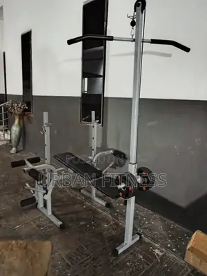 Weight Bench With Latpull (Am)