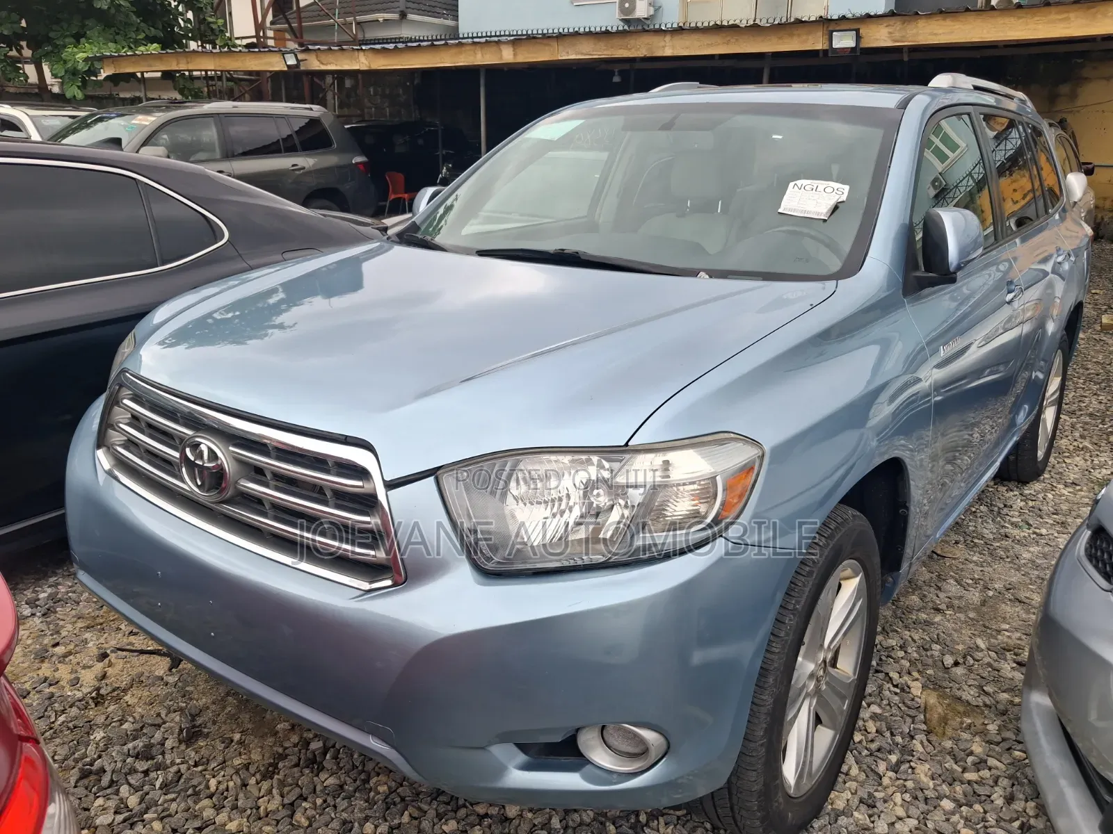 Toyota Highlander 2008 Blue