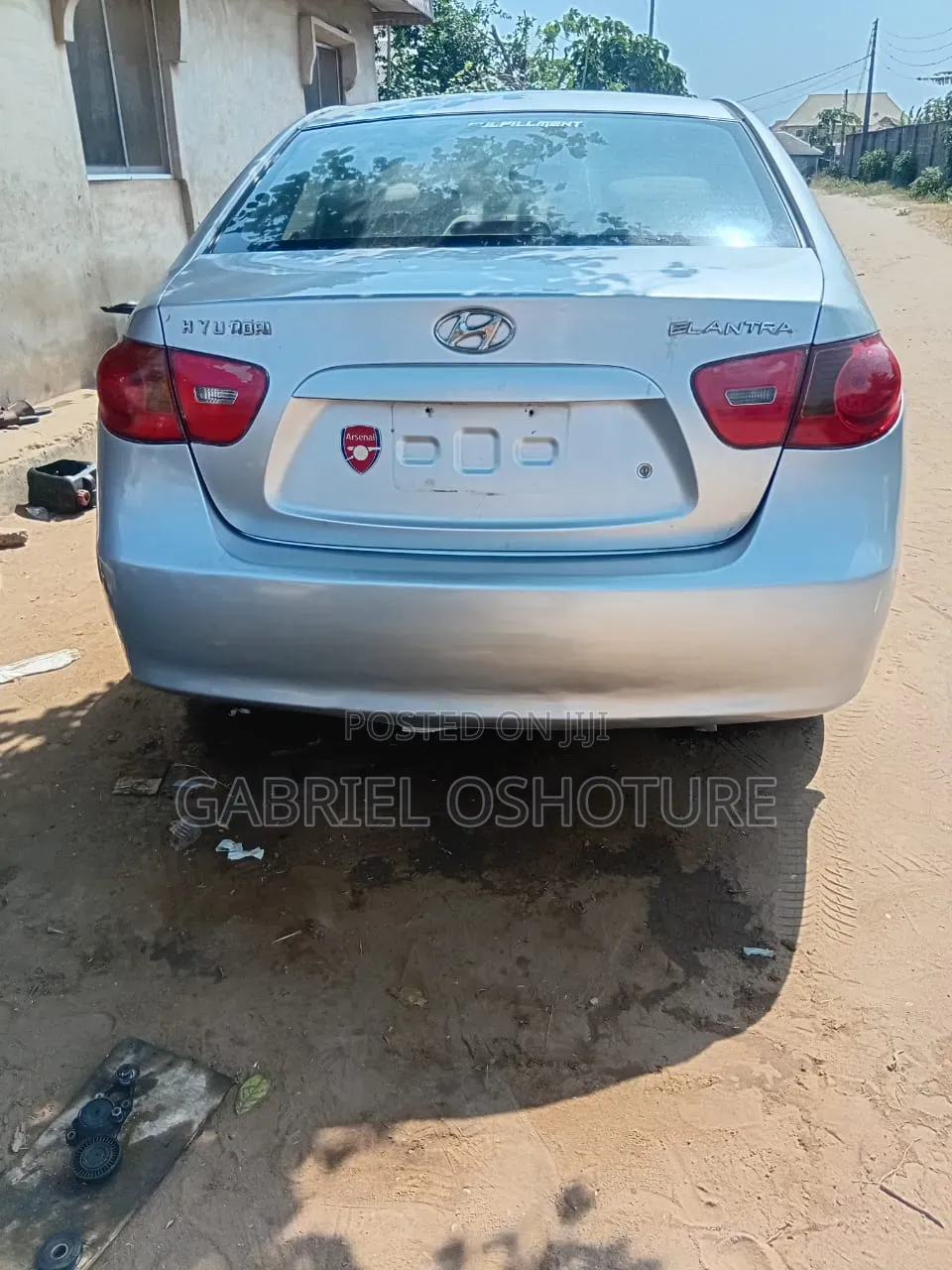 Hyundai Elantra 2008 Gray