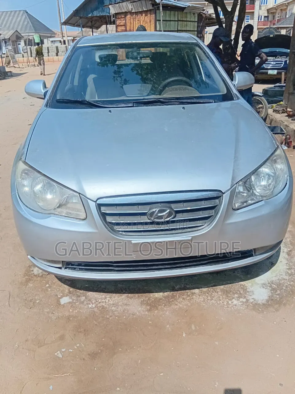 Hyundai Elantra 2008 Gray