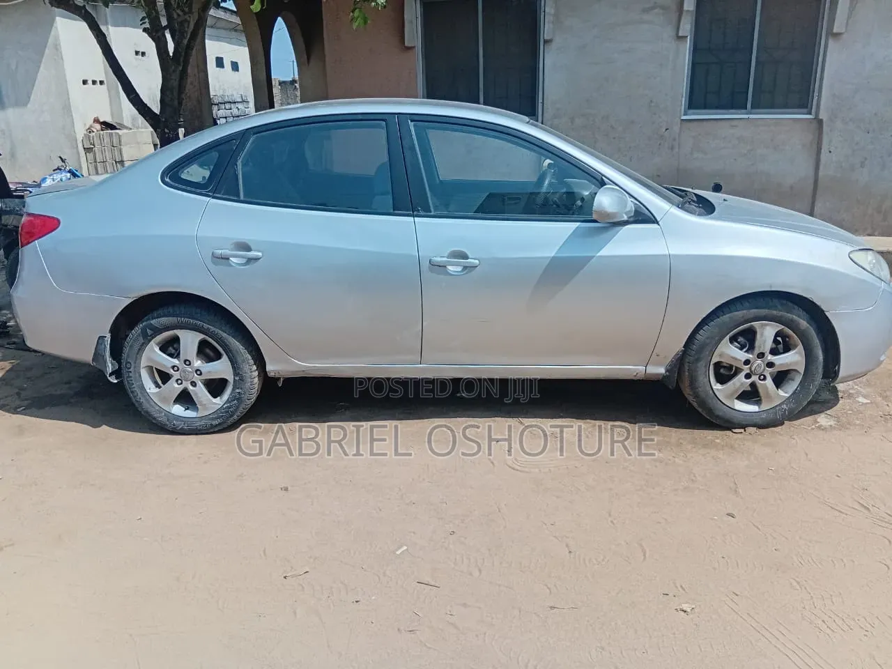 Hyundai Elantra 2008 Gray