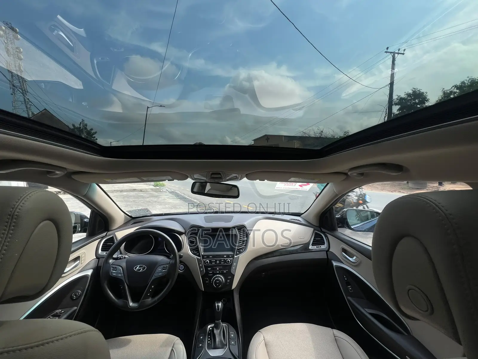 Hyundai Santa Fe 2017 Blue