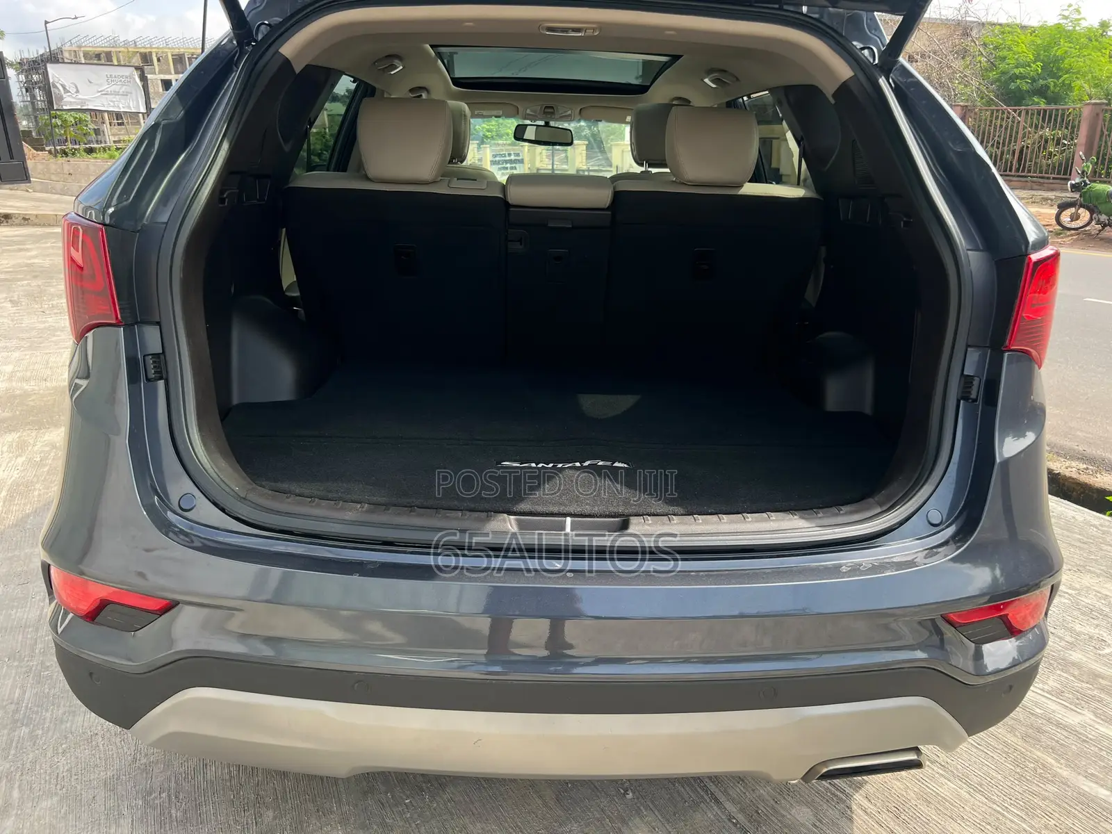 Hyundai Santa Fe 2017 Blue