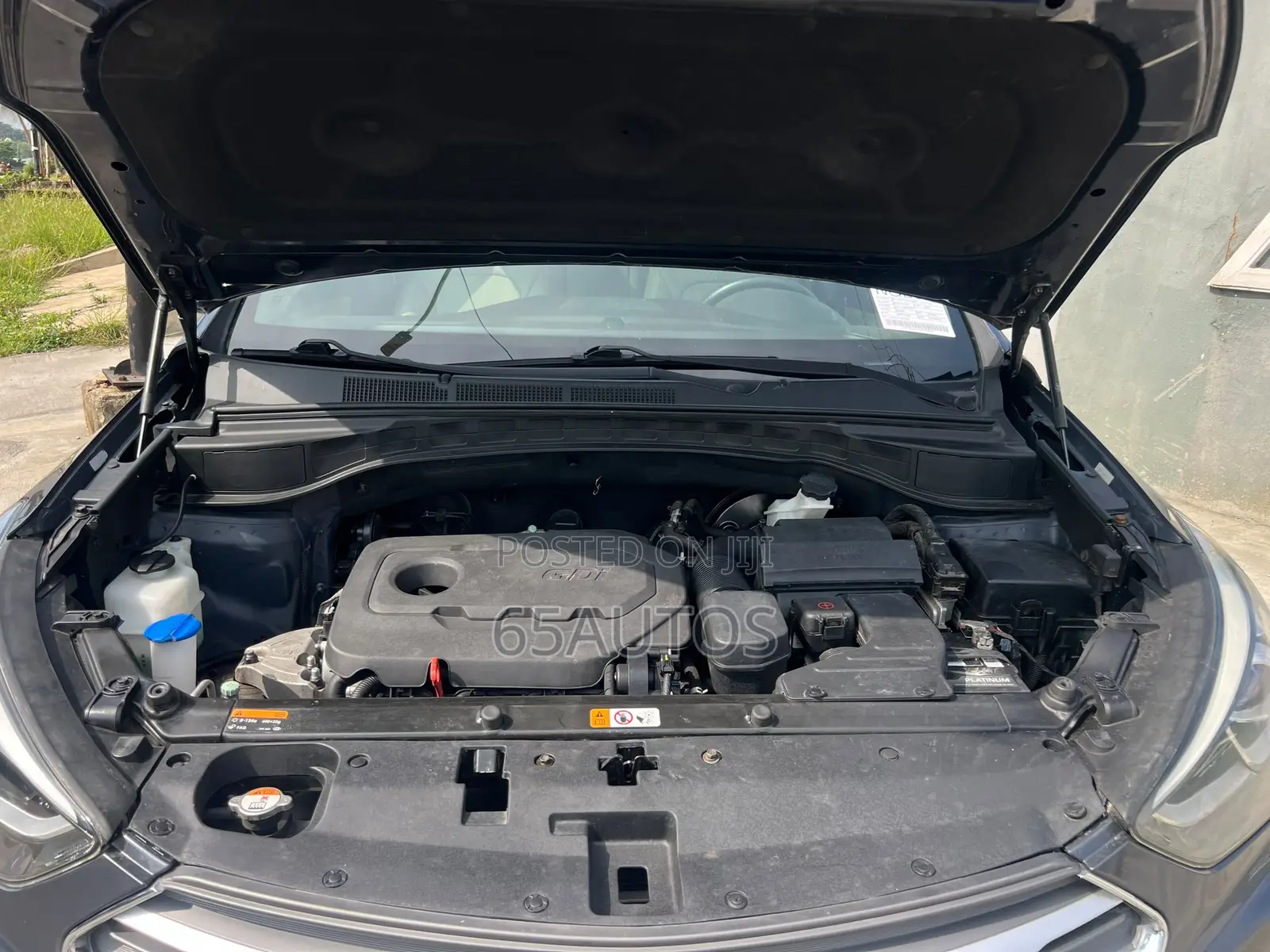 Hyundai Santa Fe 2017 Blue