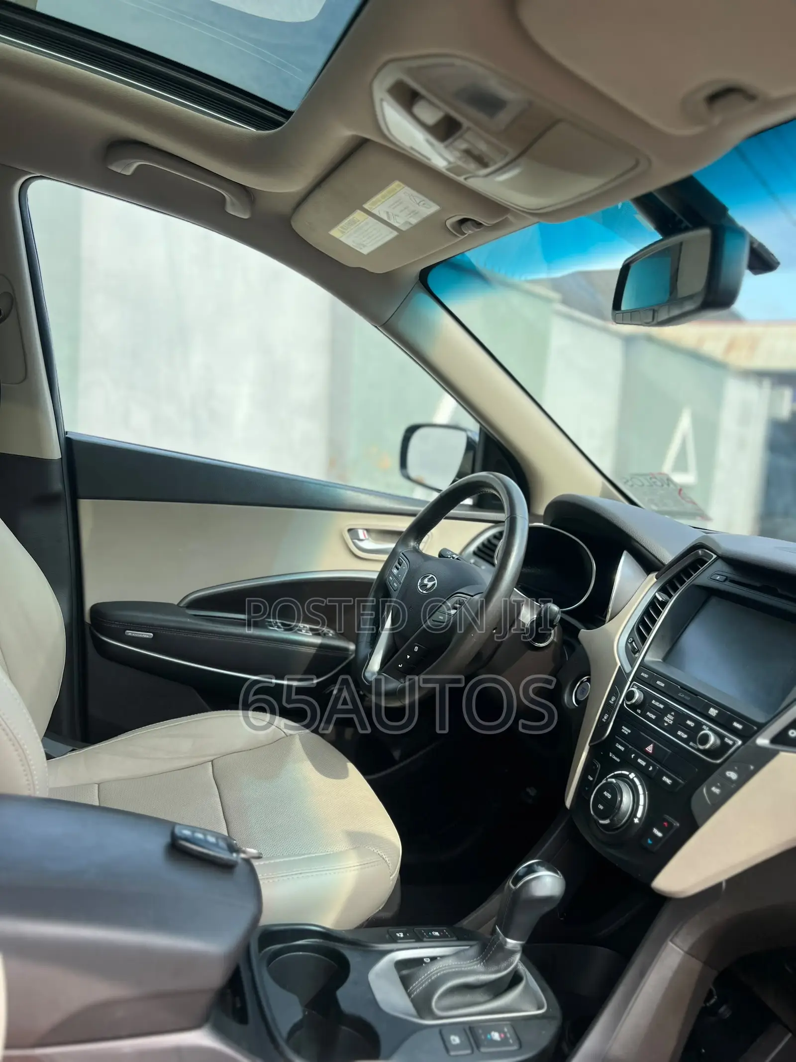 Hyundai Santa Fe 2017 Blue