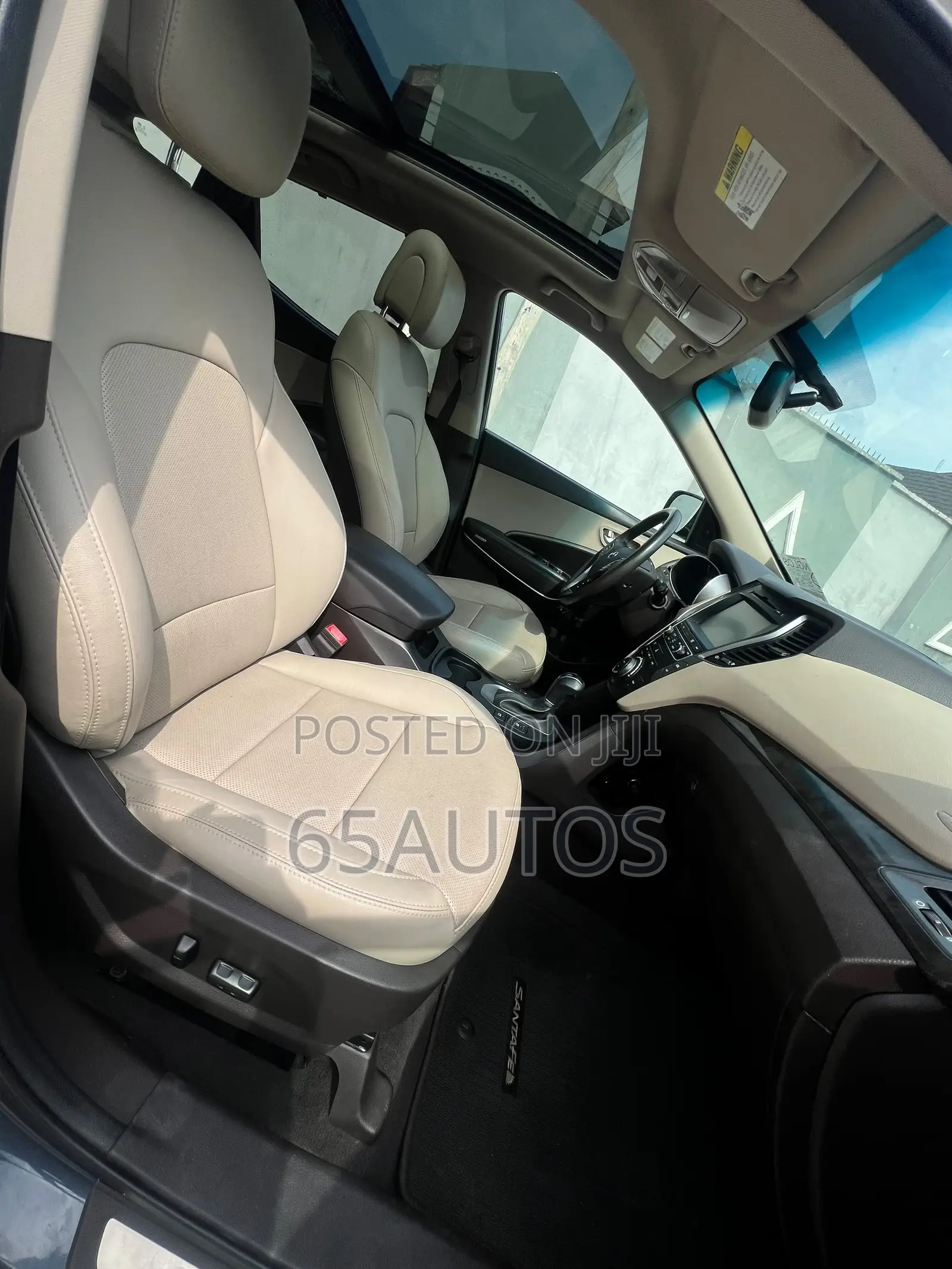 Hyundai Santa Fe 2017 Blue