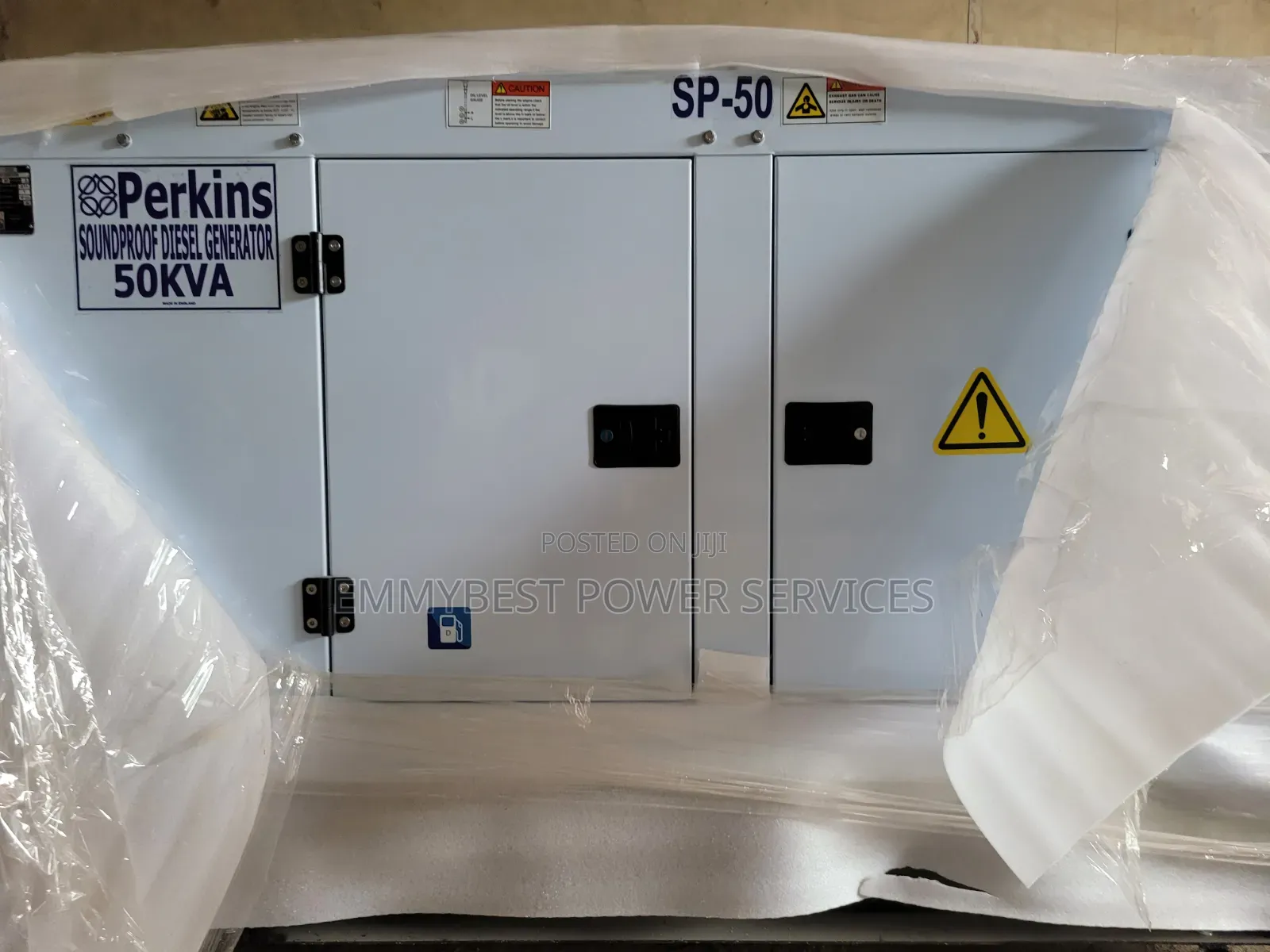 Construction Prone Silent Perkins Generator