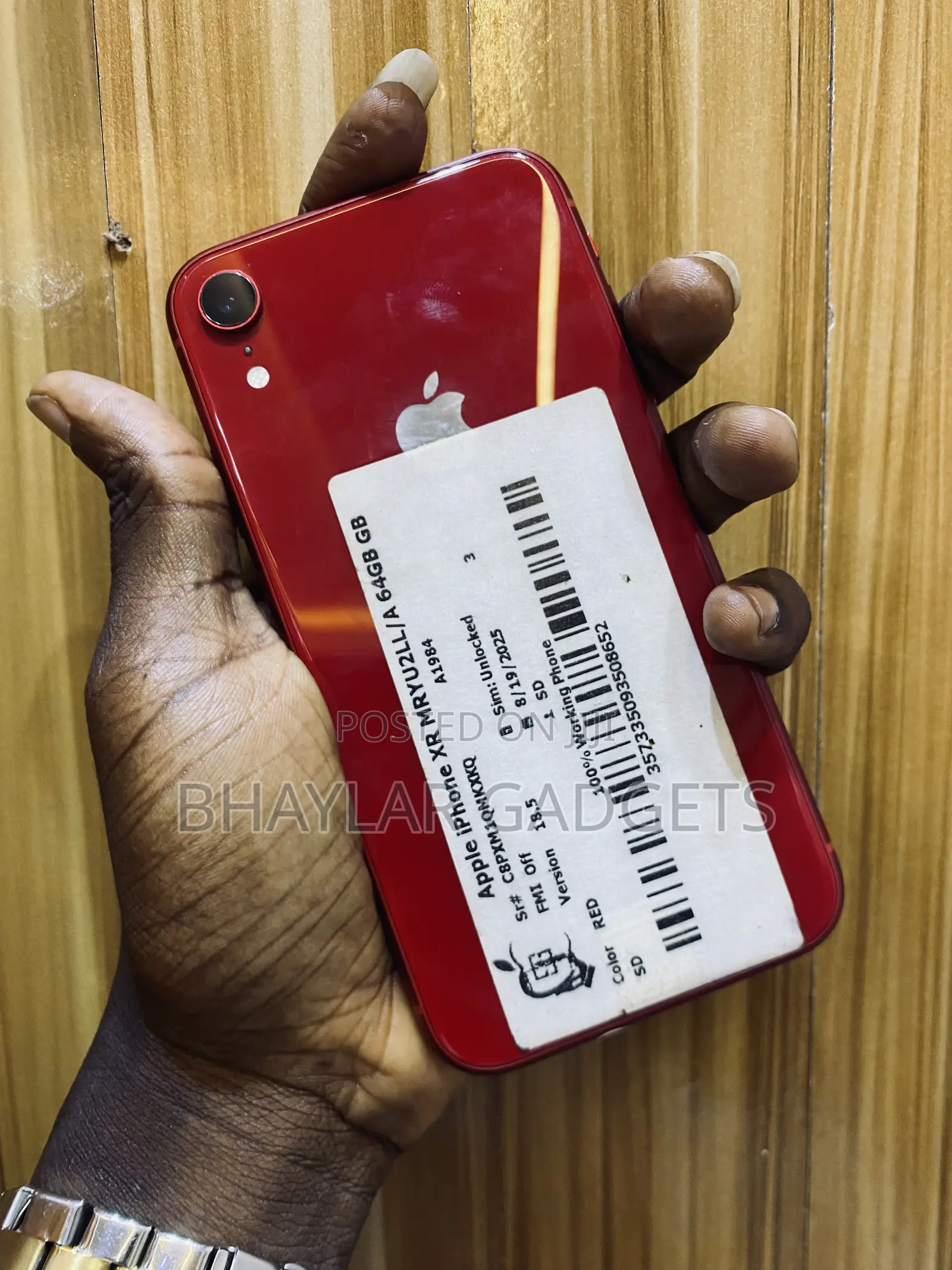 Apple iPhone XR 64 GB Red