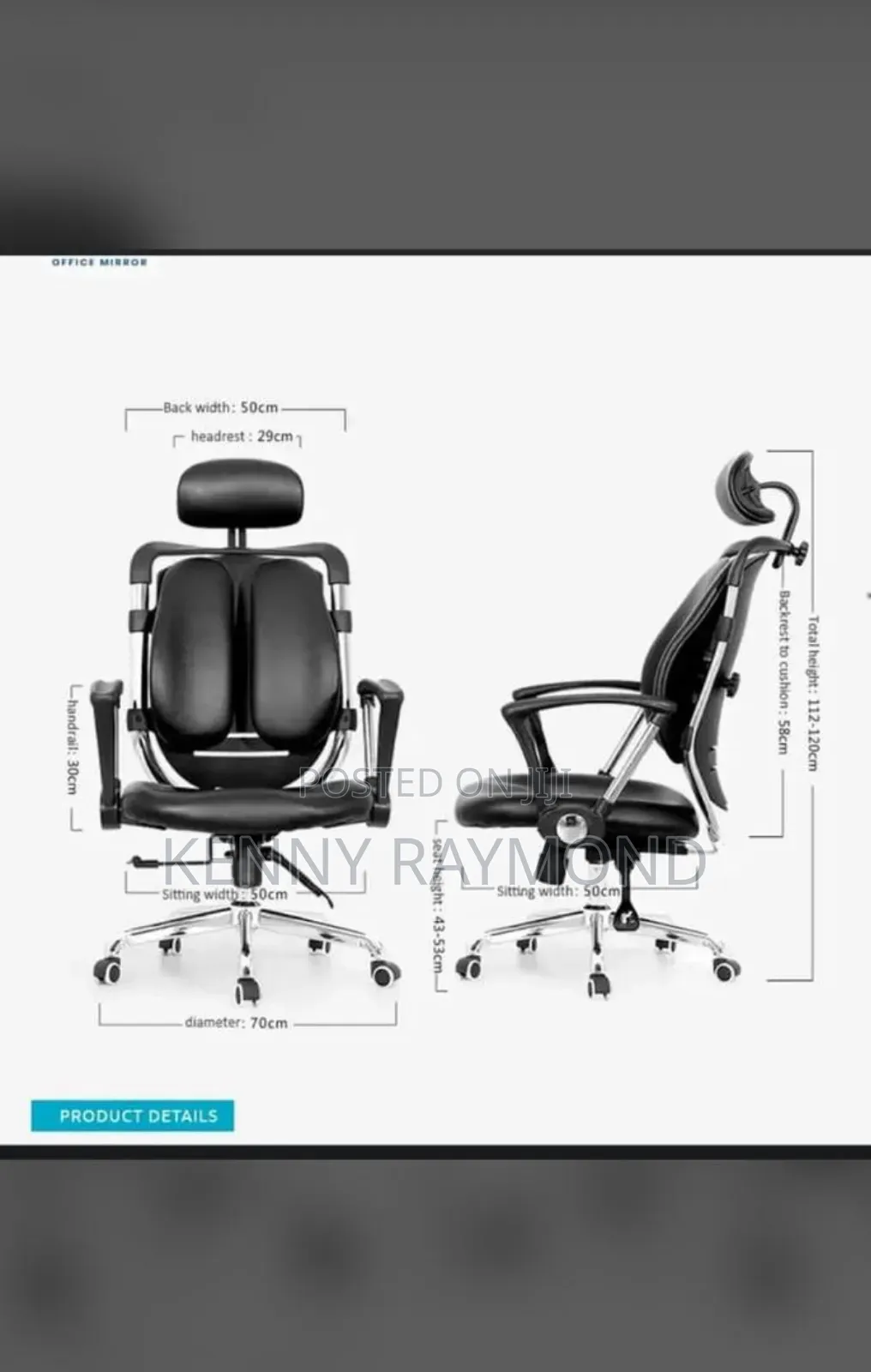 Ergonomic Swivel Chair