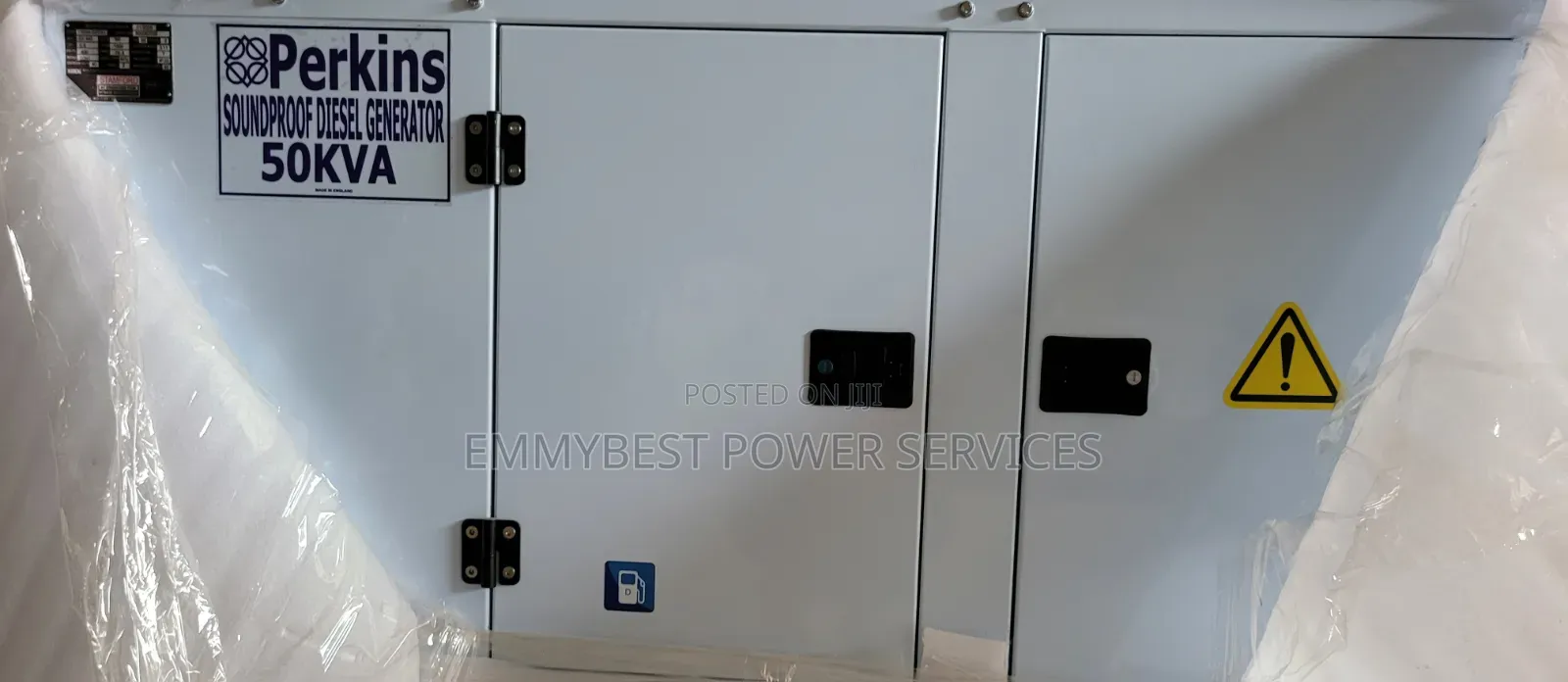 3 Phase 50kva Perkins Soundproof Generator