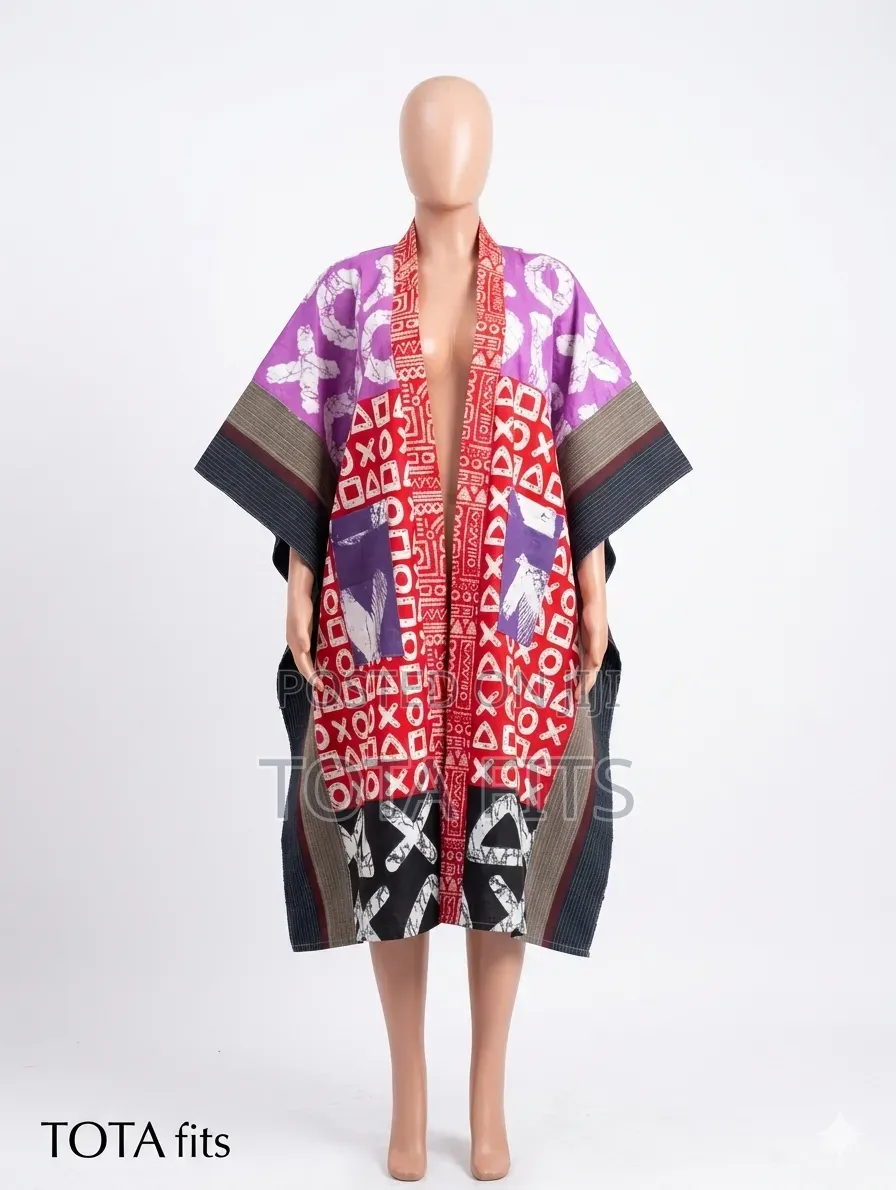 Ankara Kimono Jacket