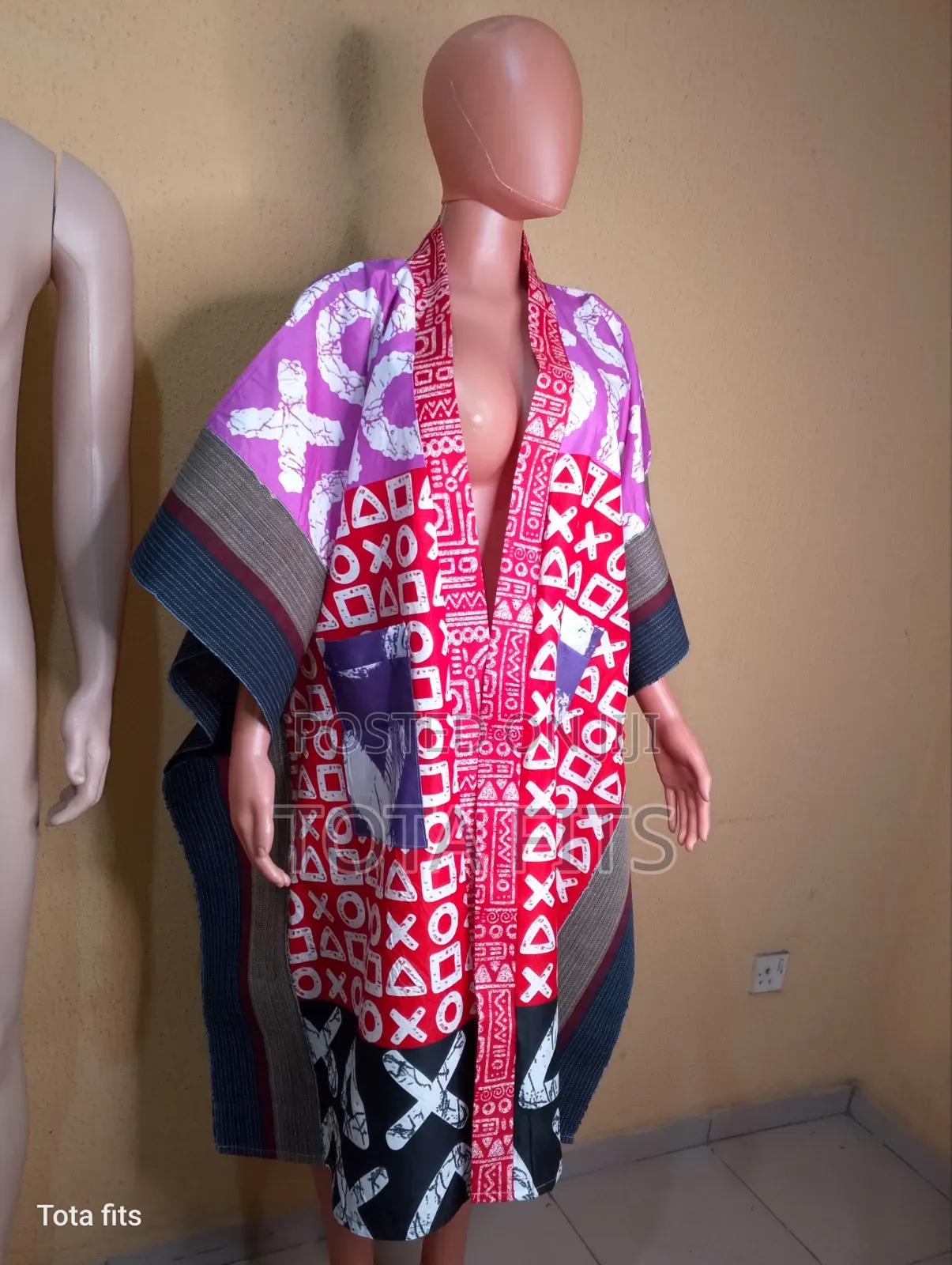 Ankara Kimono Jacket