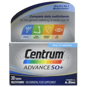Centrum Advance 50+ Multivitamin Tablets X30