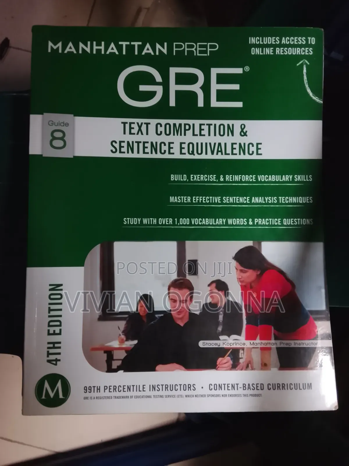 Manhattan Prep Gre Book