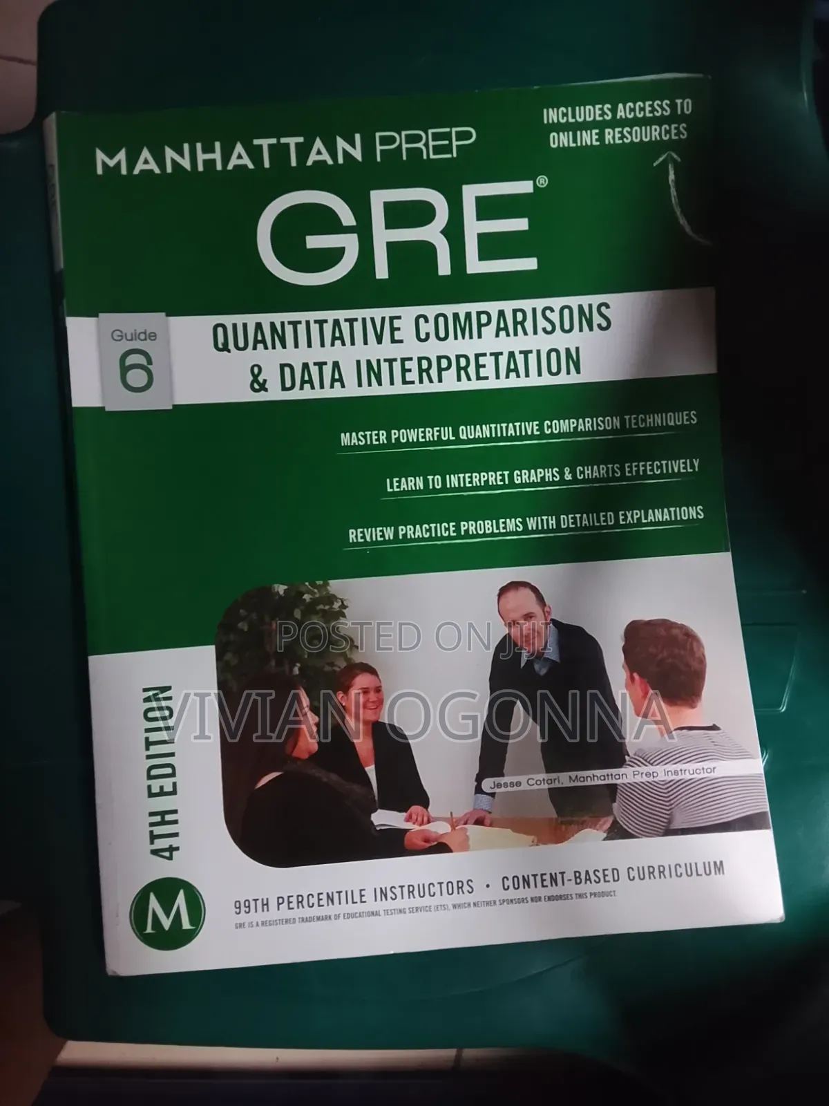 Manhattan Prep Gre Book