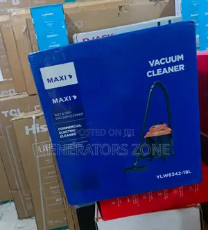 Maxi Wet Dry Vacuum With Easy Mobility